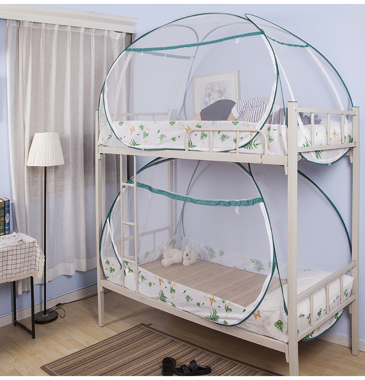 lưới muỗi ký túc xá Yurt ở góc trên bến 0.9m đơn 1 mét chuỗi 90cm Mira 1.2 ra các mô hình giường lắp đặt miễn phí - Lưới chống muỗi màn chụp gấp gọn cho người lớn