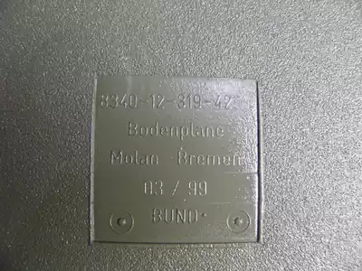 German Wehrmacht public release military version of folding moisture-proof mat 55*190