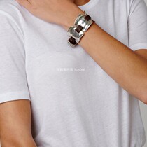  Spanish light luxury brand UNOde50 cowhide wild bracelet men and women with the same section handmade silver-plated personality modern