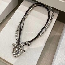  Spanish niche trend brand UNOde50 love multi-layer cowhide necklace European and American trend INS exaggerated personality light luxury