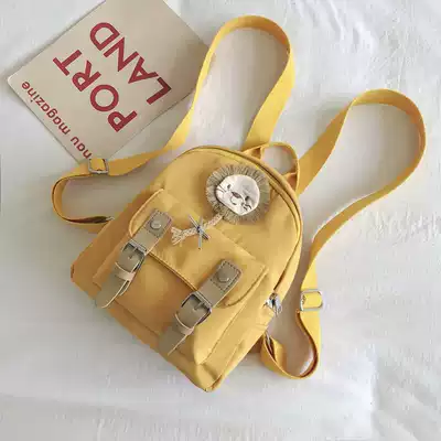 Shoulder bag female 2020 spring new fashion small bag ins cute wild girl mini backpack casual schoolbag