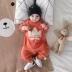 Quần áo mùa thu cho bé 3 Cáp Nhĩ Tân 6-12 tháng 4 bé gái 5 quần áo 7 mùa thu 8 bé trai 9-10 cái quần áo 0 nửa 1 tuổi 2 - Áo liền quần bộ quần áo liền thân cho bé Áo liền quần