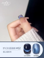 Лысый голубой фэнтезийский хрустальный кошачий глаз#02