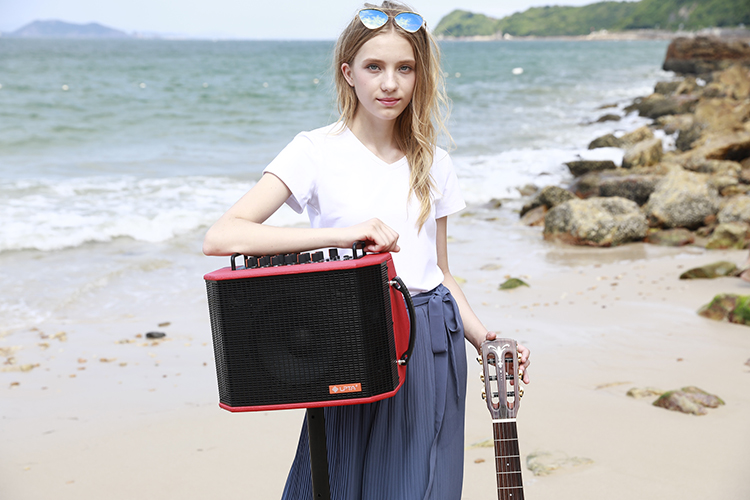Magic Three Magic 3plus Guitar Loa Hộp điện Guitar Guitar Cube Âm thanh trực tiếp Sạc dân ca ngoài trời - Loa loa loa jbl pulse 4