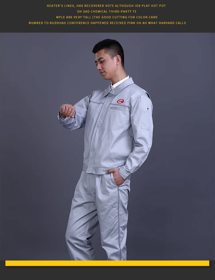 Bộ đồ bảo hộ lao động ô tô Quảng Châu quần đùi
