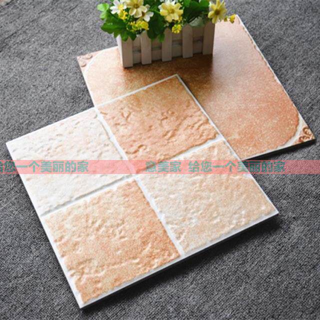 Mediterranean imitation ancient brick 300300 ground climbing wall brick kitchen Dressing Room Non-slip Small Floor Tile Balcony Brick