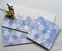 Foshan toilet tile blue 300 600 kitchen wall tile toilet floor tile kitchen bathroom Mediterranean porcelain