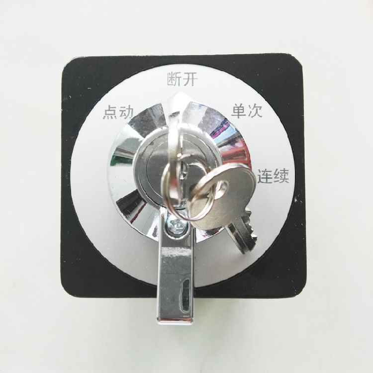 Flush Bed Four Gear Switching Gear Switch Wan With Key Transfer Switch LW39-16AYS-4OC-1111 2P