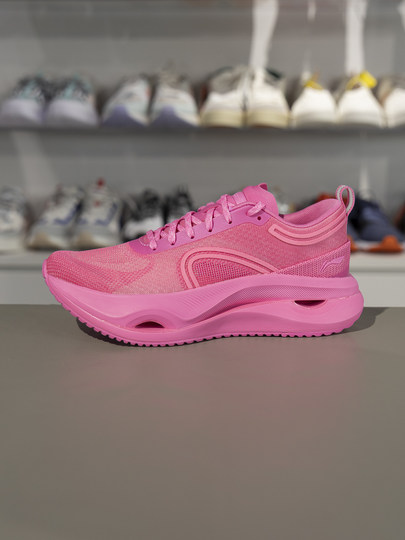 Li-Ning Jinghong Women's Running Shoes 2025 Winter New Lightweight Reflective Cushioning Protective Running Shoes Arhv002