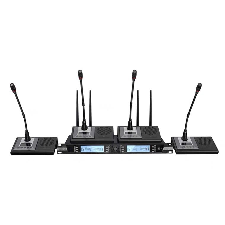 Senertong SET-5501 one-to-four conference microphone microphone desktop gooseneck conference system dedicated anti-jamming