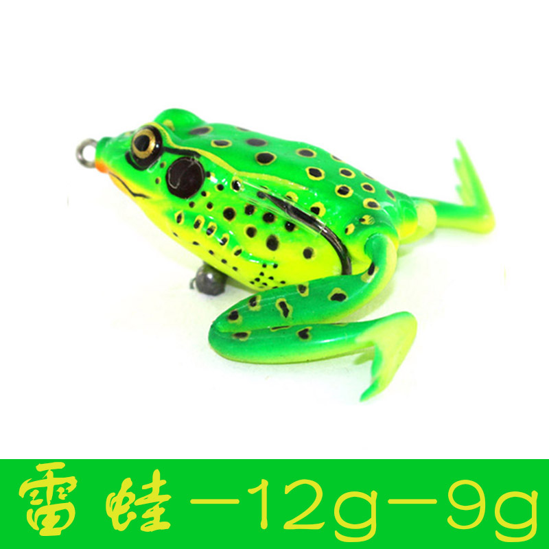 15 grams of legged frog Thunderway bait black fish bait, bionic black fish specially kills Lua bait fresh water