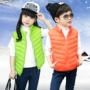 Áo vest mới cho bé mùa thu đông 2018 mặc áo vest cotton trong bộ vest thời trang bé trai cho bé trai áo gile lót lông cho bé