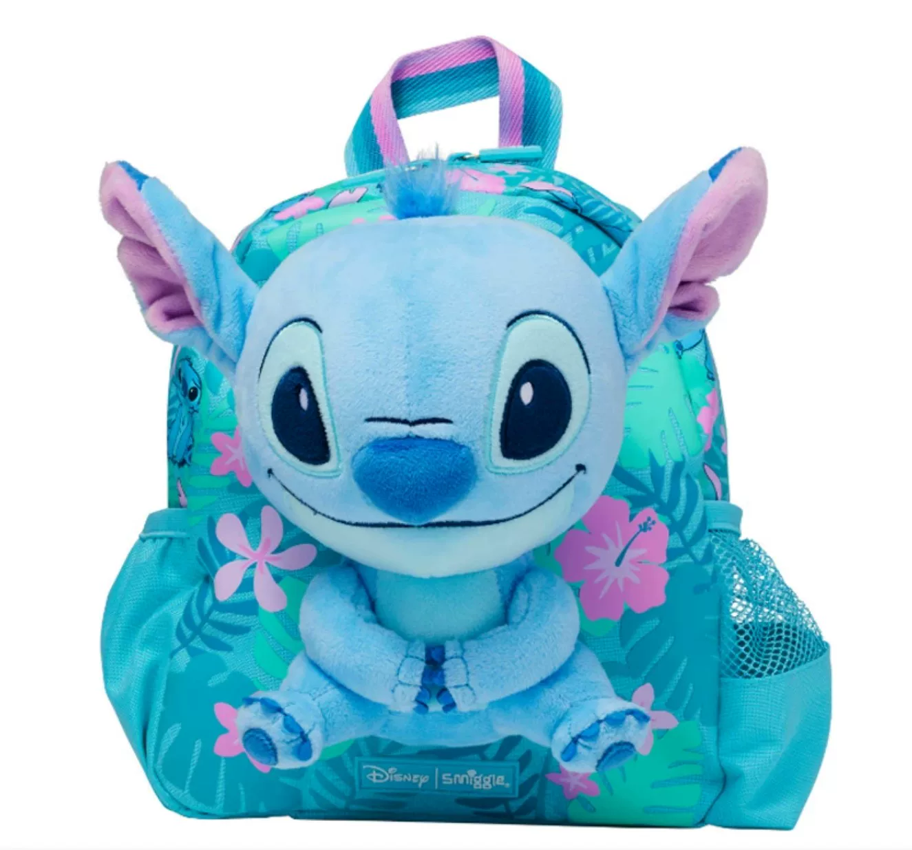 Fuchsia school bag for early age, universal backpack, storage system, 1-3-6 years