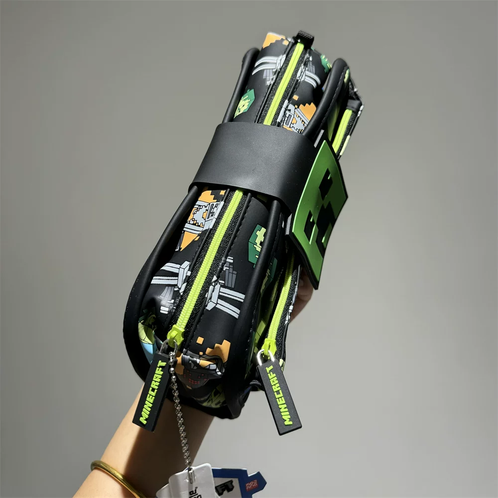 Карандашница, канцелярия, organizer bag для студентов, маленькая сумка, вместительная универсальная динозавр