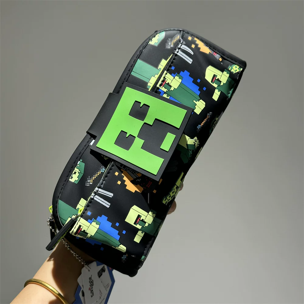 Карандашница, канцелярия, organizer bag для студентов, маленькая сумка, вместительная универсальная динозавр