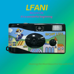 LFANI Kodak Fuji ກ້ອງຖ່າຍຮູບຟິມ retro ແບບຖິ້ມໄດ້ Kodak film point-and-shoot ກ້ອງຖ່າຍຮູບຂອງຂວັນວັນເກີດສໍາລັບແມ່ຍິງ