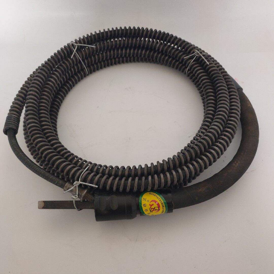 GQ-300 boiler pipe dredging machine boiler cleaning machine soft shaft durable