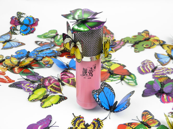 YY主播 麦克风挂件装饰品 韩国女主播专用话筒