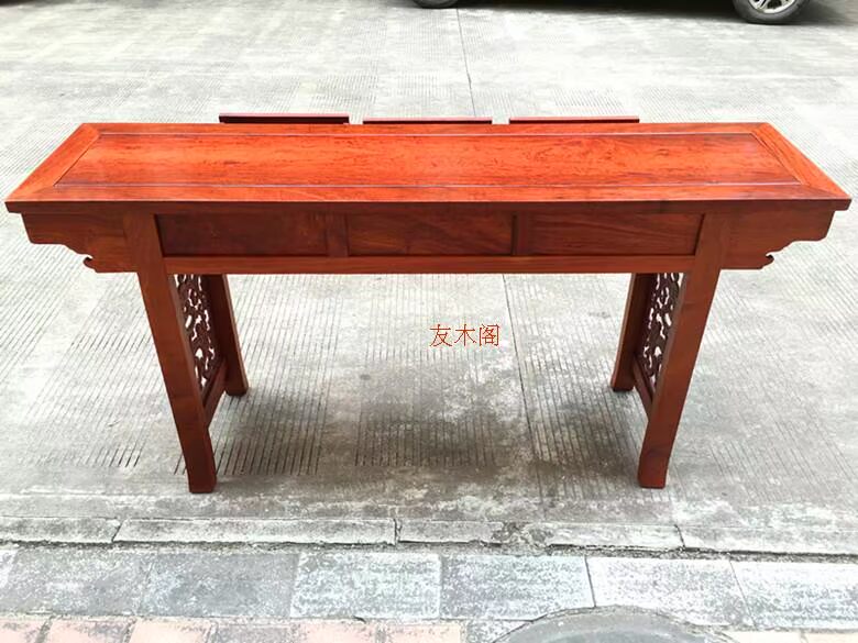 Nội thất gỗ gụ đặc biệt, vỏ gỗ gụ, vỏ gỗ hồng sắc, vỏ gỗ hồng mộc Miến Điện, vỏ gỗ hồng mộc lớn - Bàn / Bàn 	bàn an gỗ tân cổ điển	