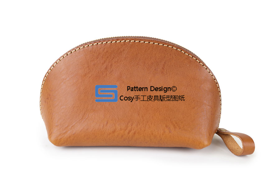 Bracelet handmade bag version drawing DIY handmade leather furniture drawing paper lattice leather shell hand bag SLG-64