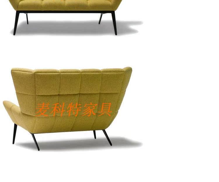 McCorm Tuulla thiết kế nội thất sáng tạo sofa vuông hai người tiếp khách sofa ghế sofa da