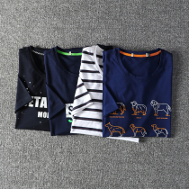 Cost-effective goods Foreign Trade mens clothing cut summer new fashion casual round neck printing short sleeve T-shirt mens tide