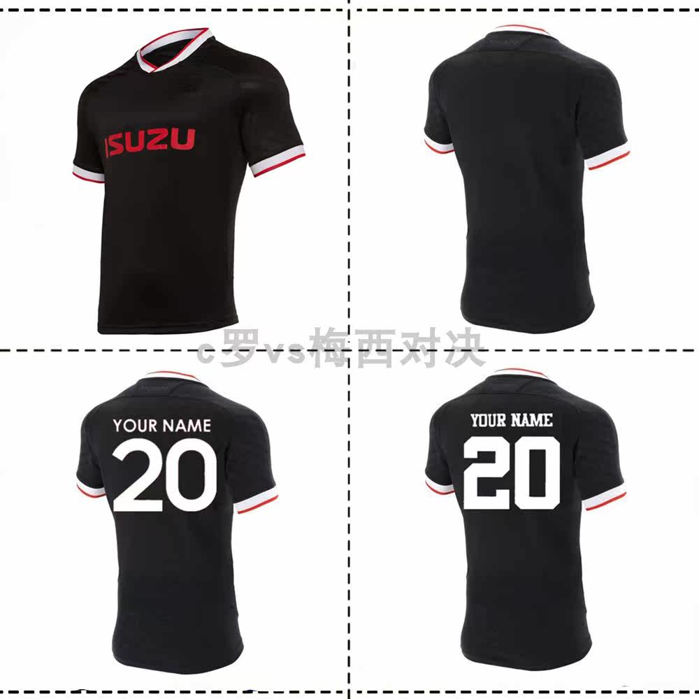2021 WALES WRU AWAY RUGBY JERSEY WALES AWAY RUGBY SUIT RUGBY CLOTHES