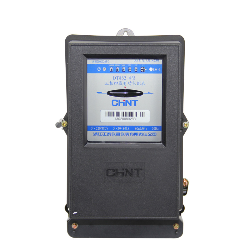 Positive Tai meter DT862-4 electric energy meter 3 * 20-80A three-phase mechanical electric meter-Taobao