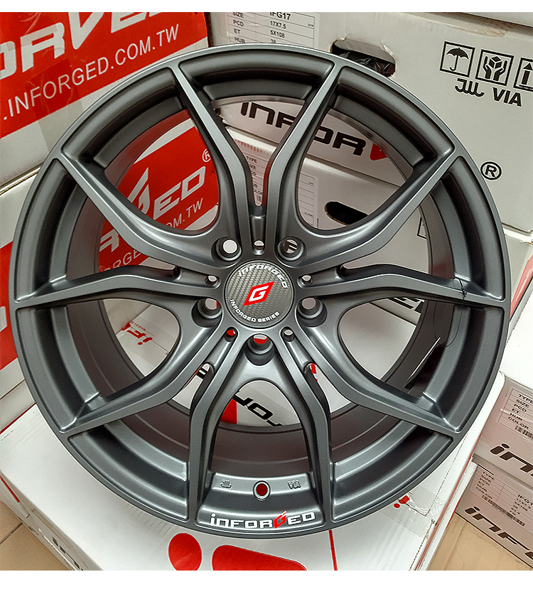 Bánh xe nhẹ Đài Loan Inforged IFG17 phù hợp để nâng cấp chuyển đổi Fox 17 inch / 18 inch đúc - Rim mâm đúc r13