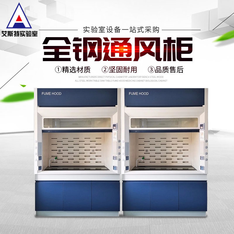 Manufacturer direct gas cylinder bracket steel bottle hot pin cabinet laboratory full steel exhaust ventilation kitchen exhaust reagent chemical table