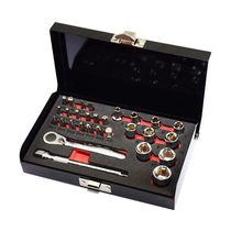 Taiwan imported 28pcs mini ratchet wrench combination set Batch head sleeve extension rod gift