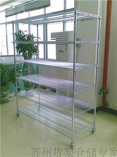6-layer shelf Chrome-plated trolley anti-static stainless steel color turnover car mobile rack six-layer workshop trolley