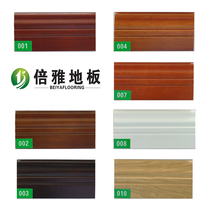 Bo Ya pure imported all solid wood log floor accessories skirting line