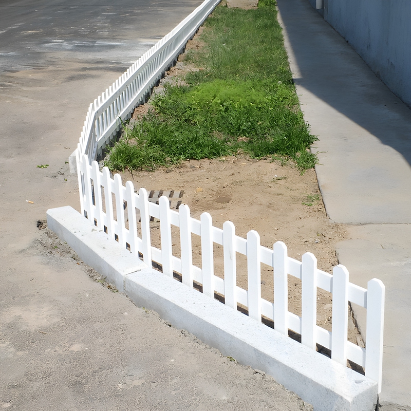 Outdoor Wooden Fence for Vegetable Garden, Courtyard, Flower Bed, Garden Fence, Small Decorative White Wall, Guardrail, Partition Outdoor Wooden Fence for Vegetable Garden, Courtyard, Flower Bed, Garden Fence, Small Decorative White Wall, Guardrail, Partition