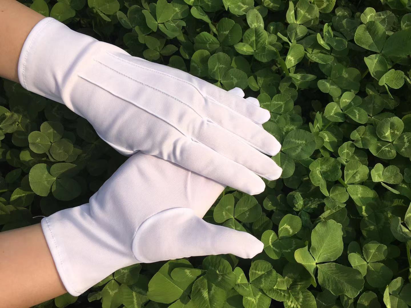 White black anti - slip gloves parade ceremonial white gloves driver driver - and - female driver - general