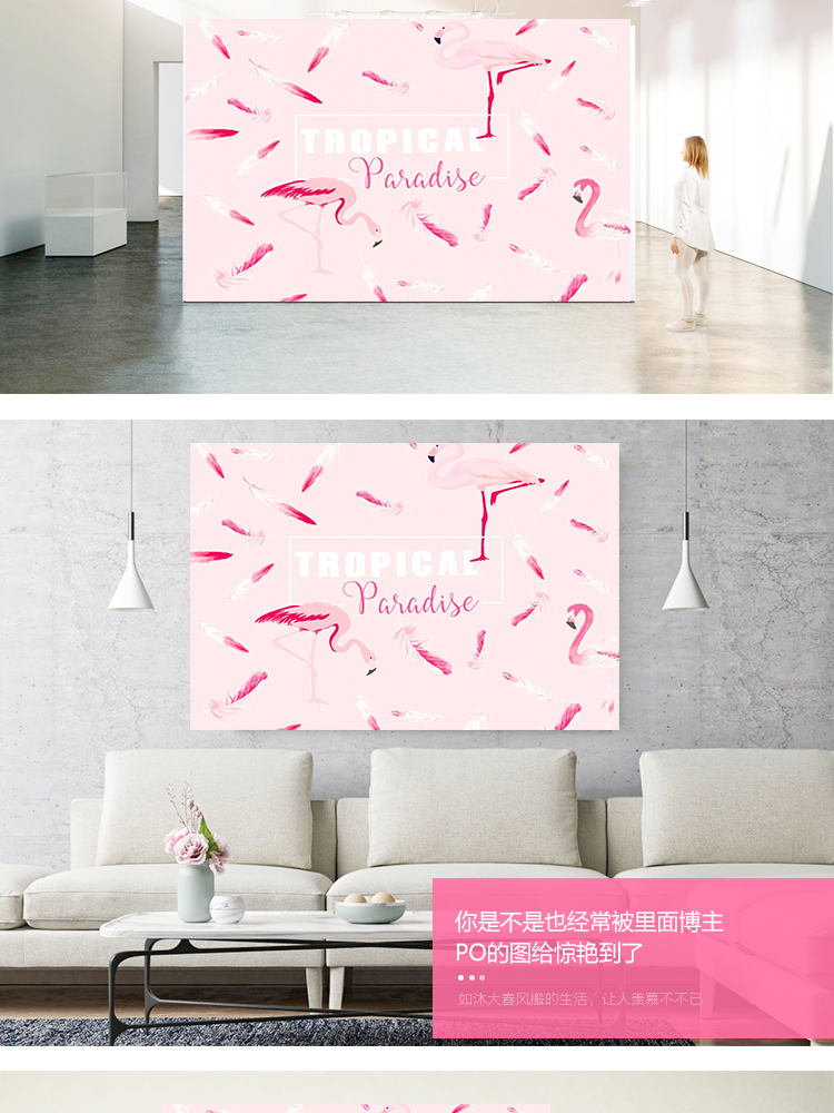 Nền vải cô gái phòng ngủ gió phòng khách ký túc xá tấm chăn lưới màu đỏ ảnh tường vải rung tấm thảm treo vải in - Tapestry thảm tranh treo tường