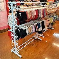 Iron Hanger Floor-standing clothing store display rack multi-layer socks bra underwear Zhongdao hanging clothes shelf