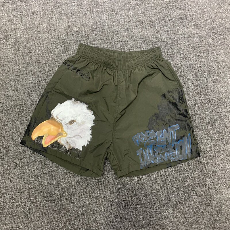 Travis Scott Cactus Jack X Vineyard Cider Collaboration Original Lightning Edition Casual Sports High Street Shorts
