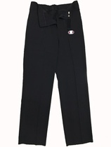 New summer style basketball referee pants with smooth drape belt-free extension design Velcro buttons