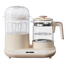 Bear milk warmer and bottle machine two-in-one drying milk warmer thermostatic bottle bottle household disinfection all in one