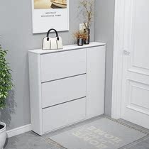 Willpower light extravagant and versatile small family of white oak textured shoes cabinet Home doorway minimalist modern Xuan locker