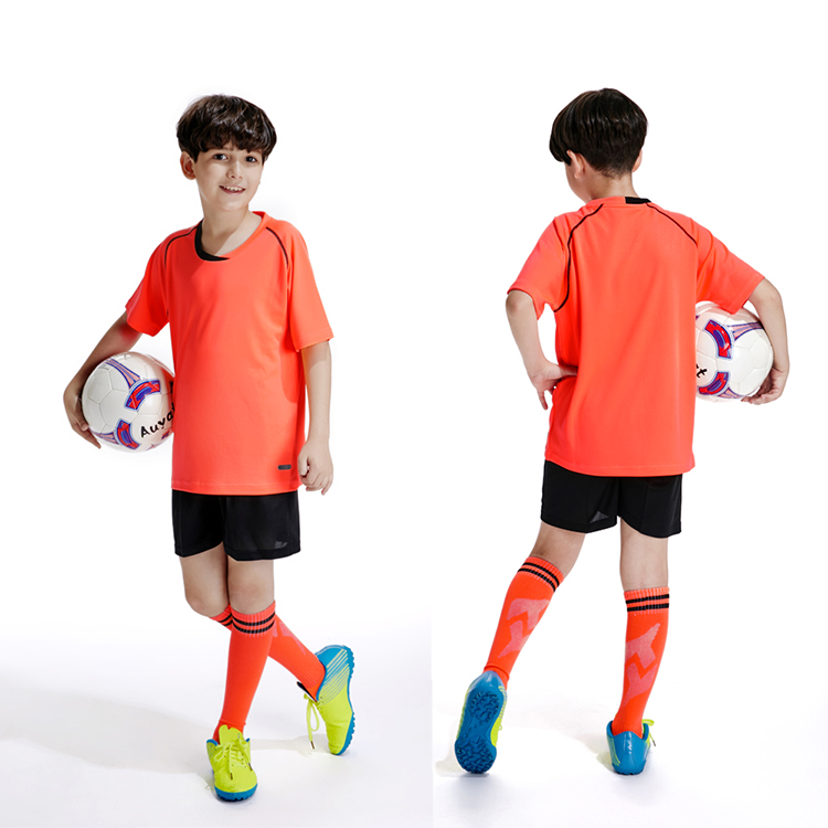 Cagevi Football Clothes Football Clothes Soccer Clothes Children's Football Training Costumes for Men and Women