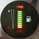 Red sun electronic car motorcycle instrument modification accessories LED display electronic oil gauge movement DIY
