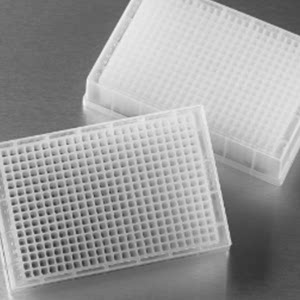 康宁Corning 3965 384孔储存板透明方孔圆底 PP聚丙烯 未灭菌