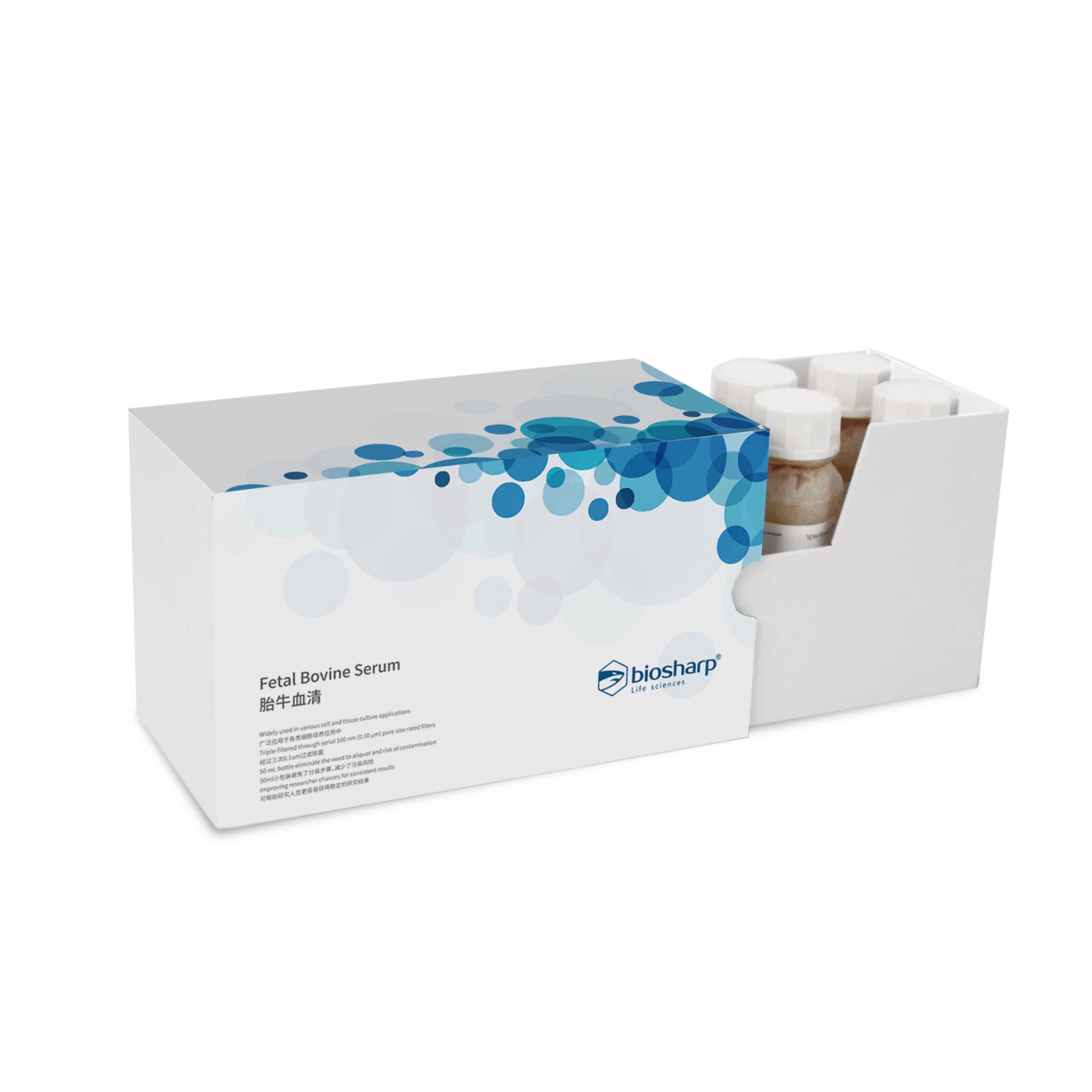 Biosharp BL205A/B /C特级胎牛血清 50ml,500m送faclon细胞滤网
