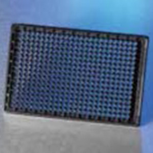 康宁Corning 4580 96孔板，黑底透半区，玻璃底，未包被 独立包装