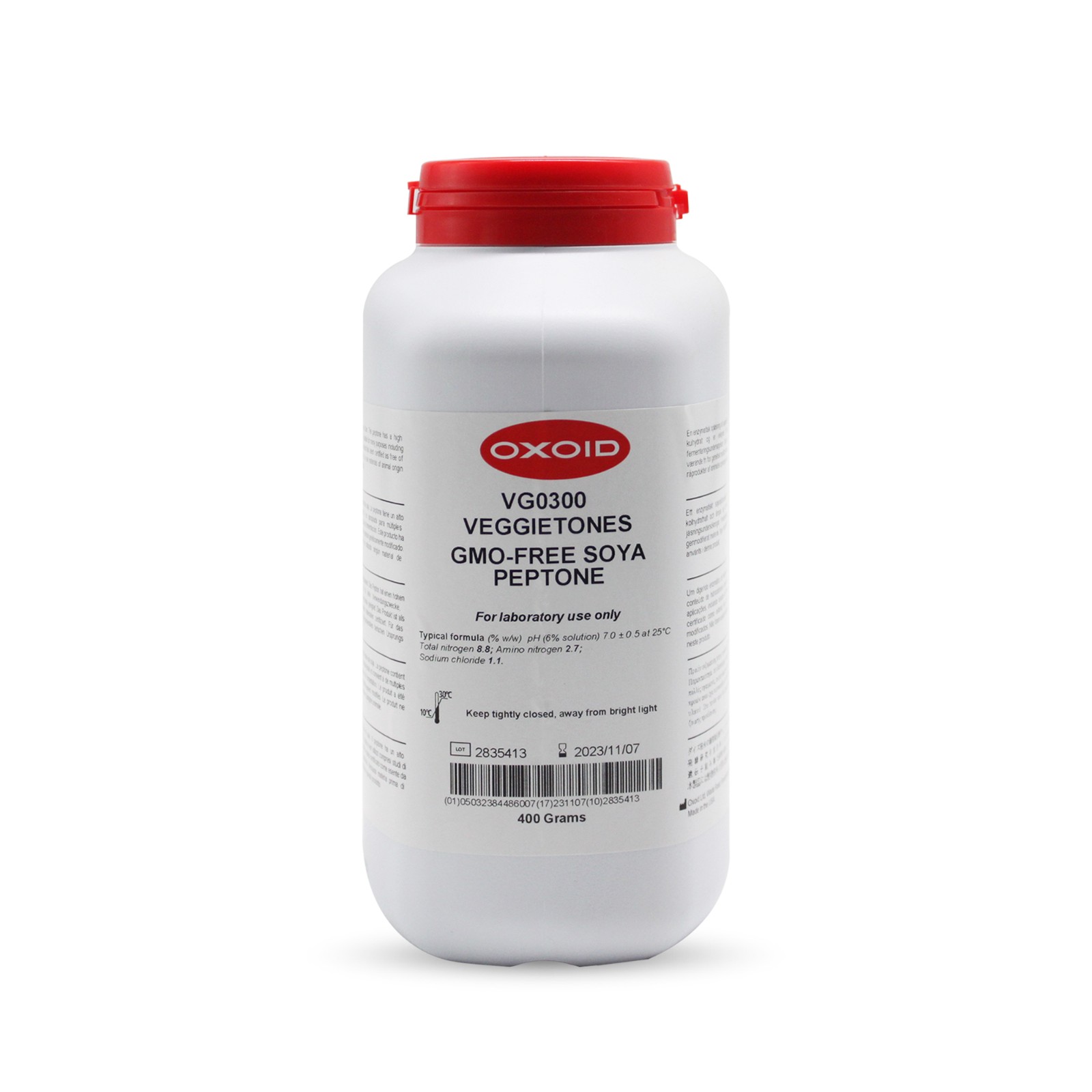 OXOID VG0300C 非转基因大豆蛋白胨 400g