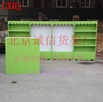 Wooden shelves Pet shop display cabinet Cat food Dog food cabinet Trough board Bag cabinet Food snack milk powder Wooden shelves