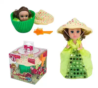 Export genuine surprise cupcake doll turned into Princess girl creative toy gift birthday gift
