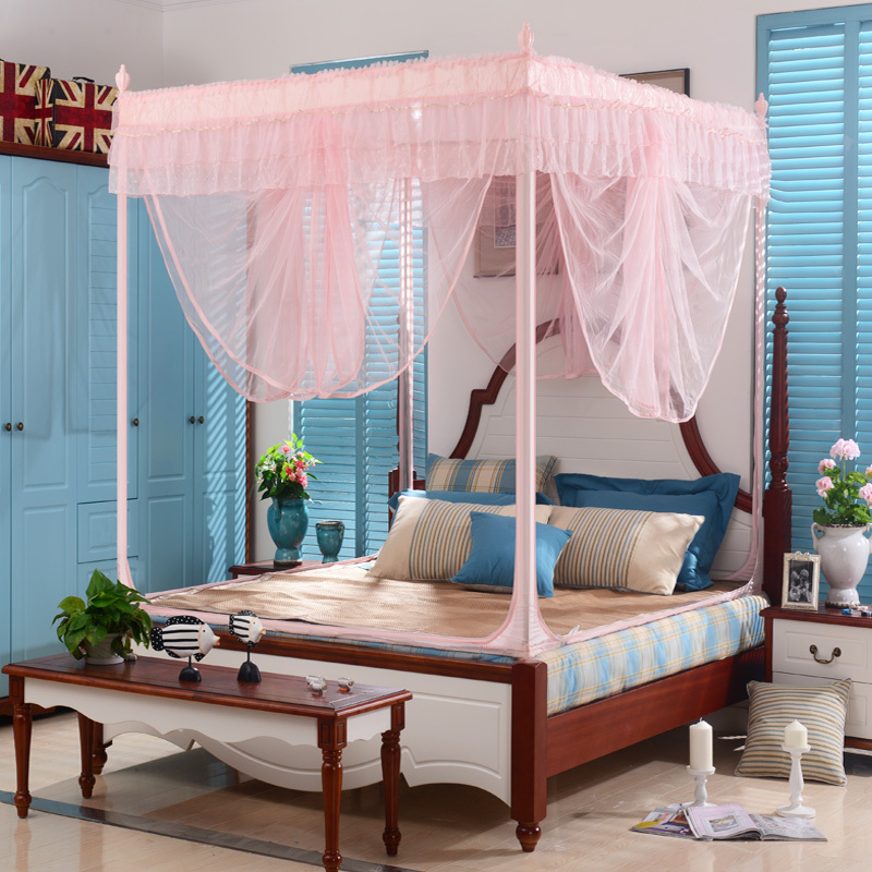 Huangbo Mosquito Net Sandwich Mosquito Prevention Layer Four-Door U-Shaped Zipper Protective Layer Heightened